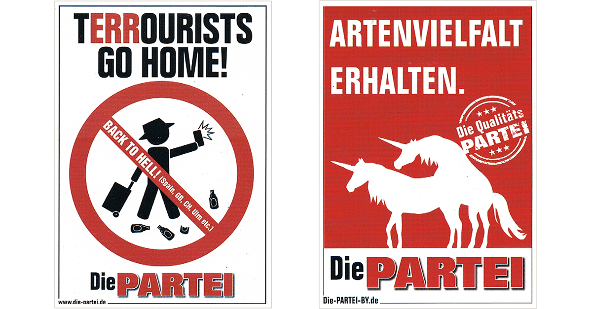 Frische Aufkleber im Shop!