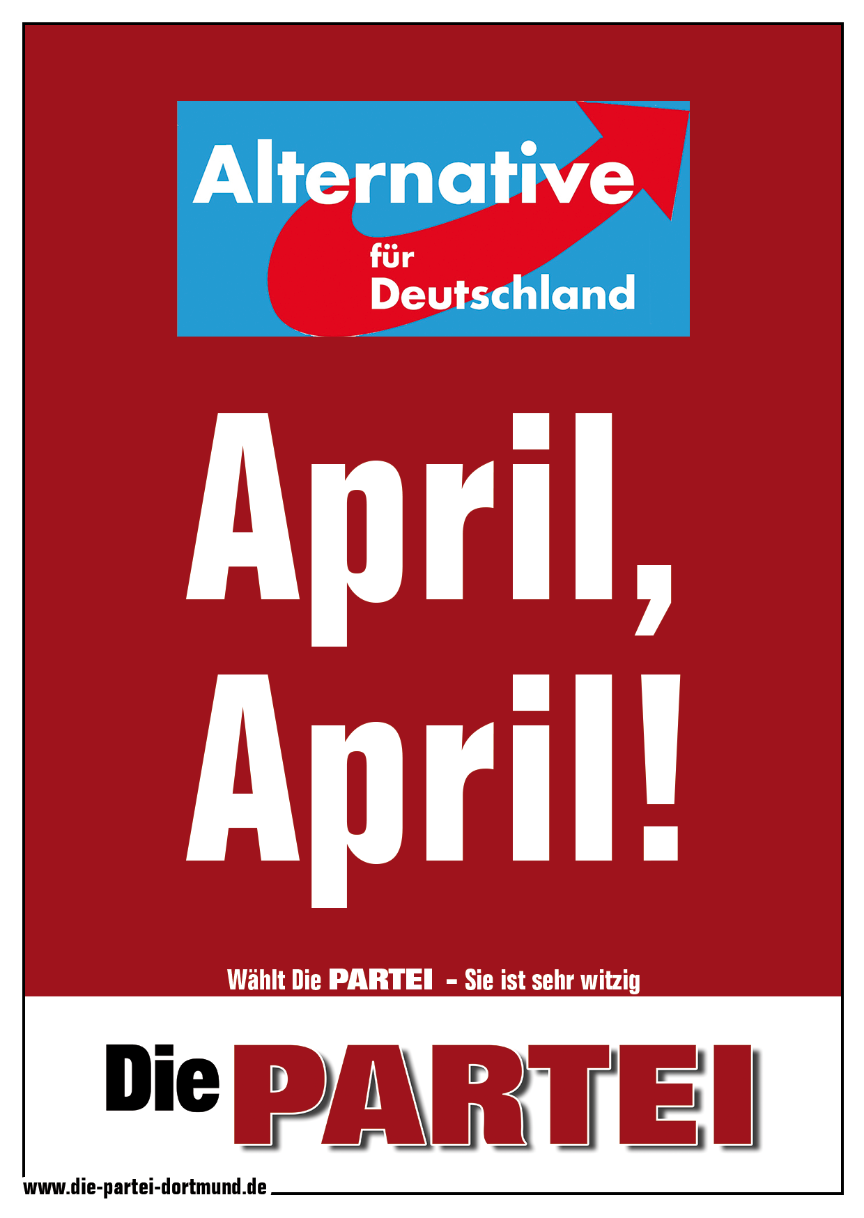 Satireaktion “AfD” nun offiziell beendet