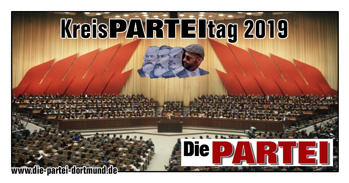 Einladung zum Kreis<span class="partei">PARTEI</span>tag 2019!