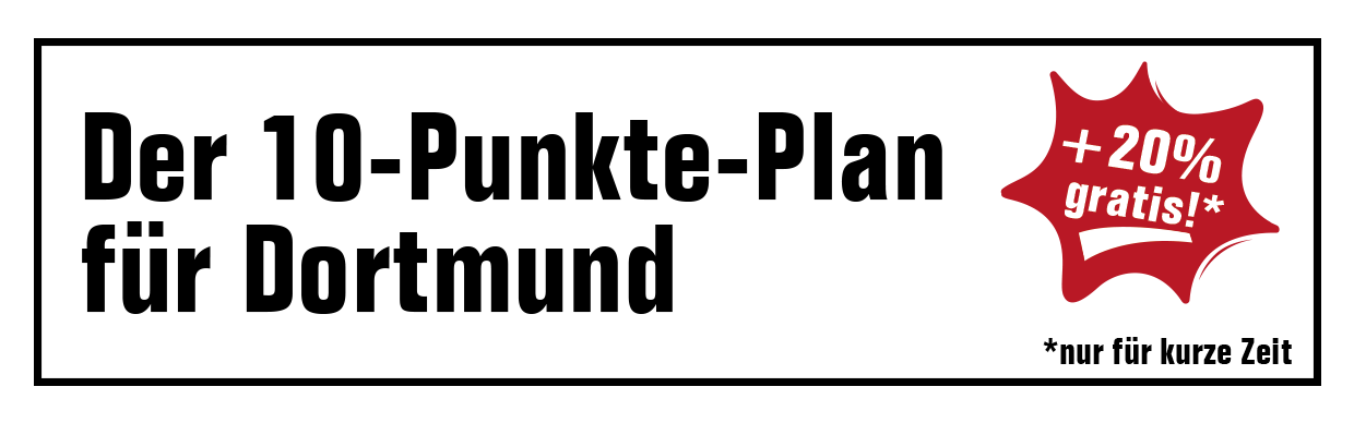 Der 10-Punkte-Plan für Dortmund