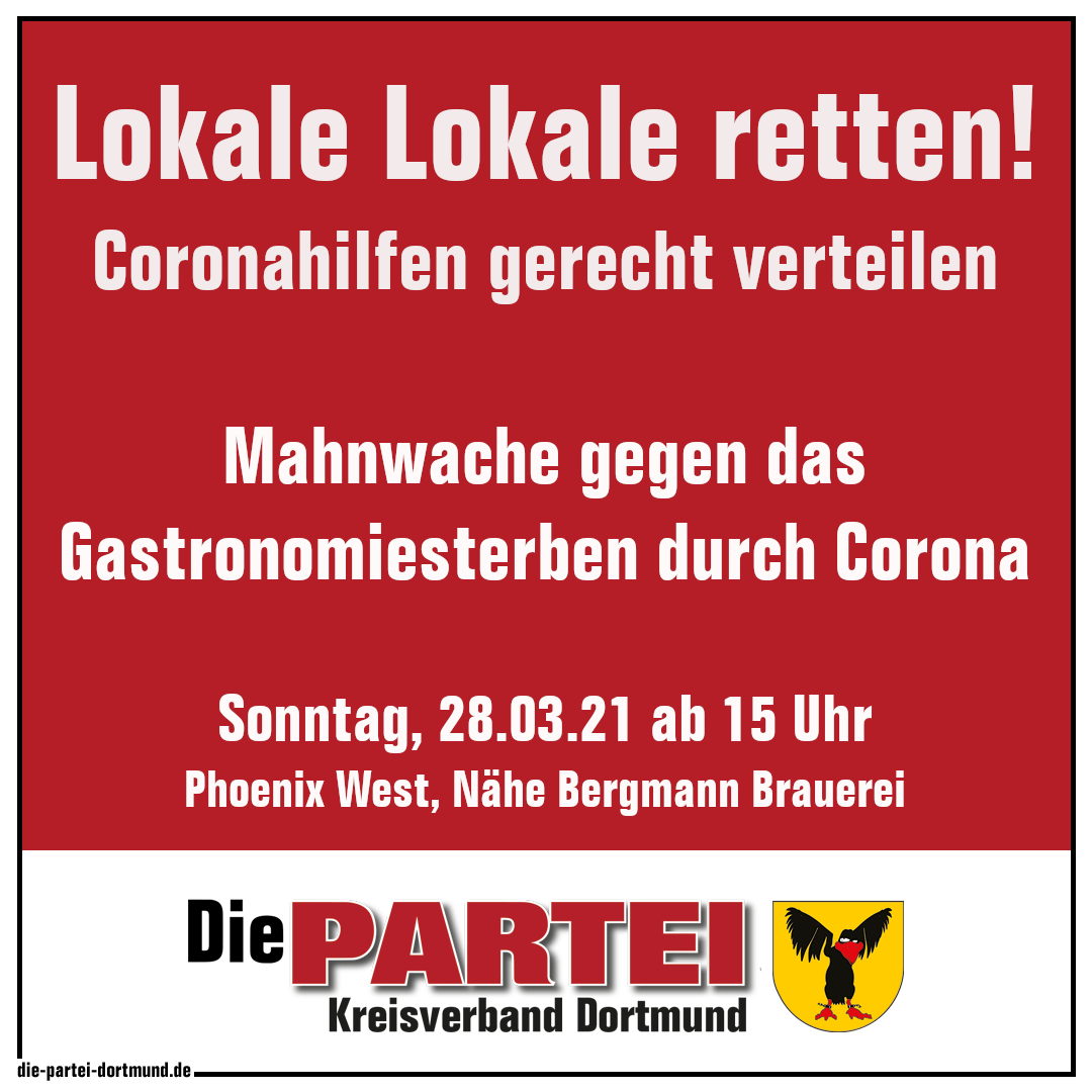 Lokale Lokale retten!